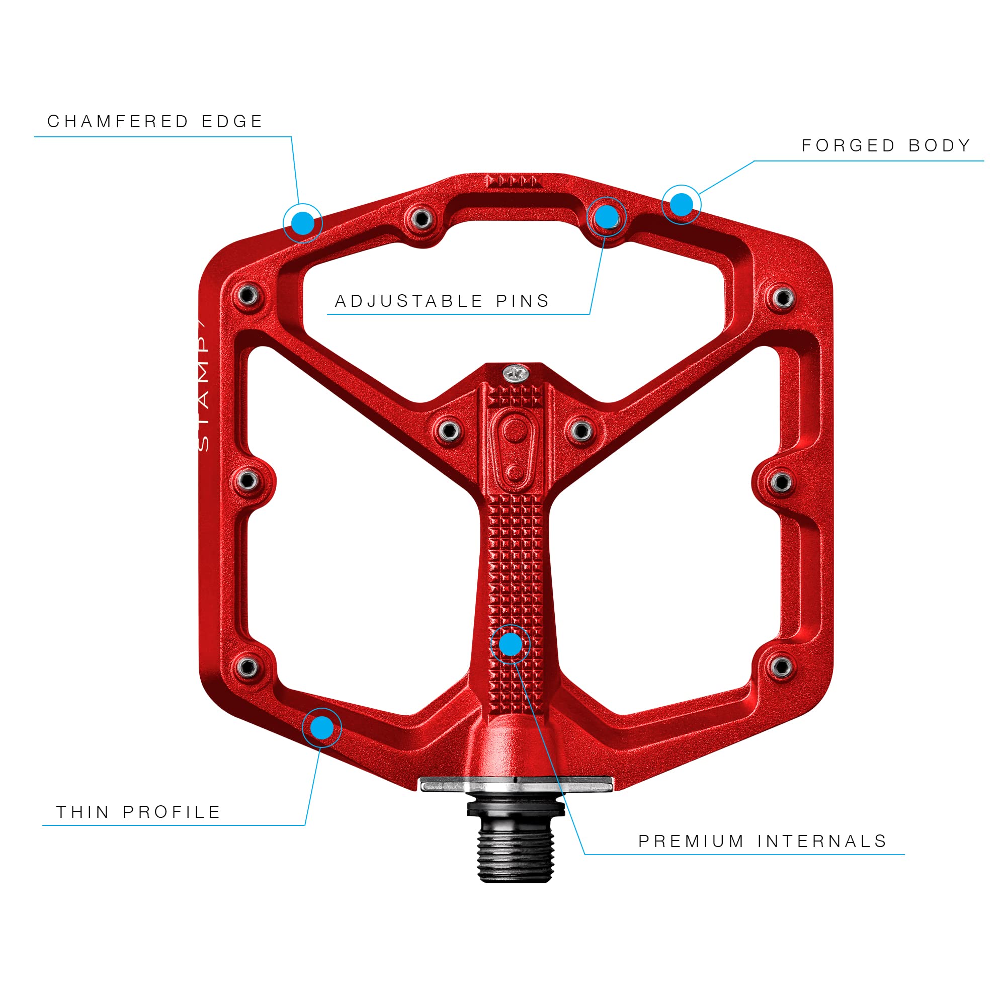 Stamp 7 Large Red : Amazon.ca: Sports & Outdoors